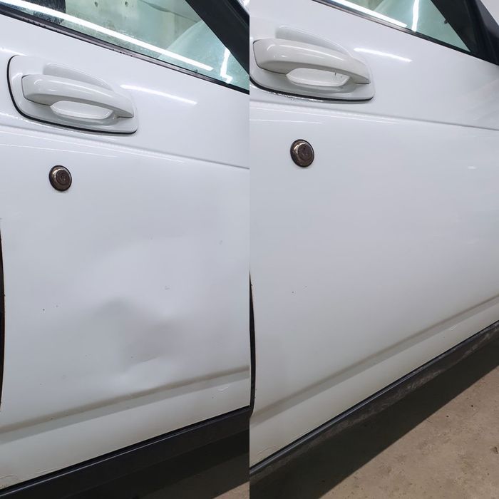 Удаление вмятин без покраски PDR