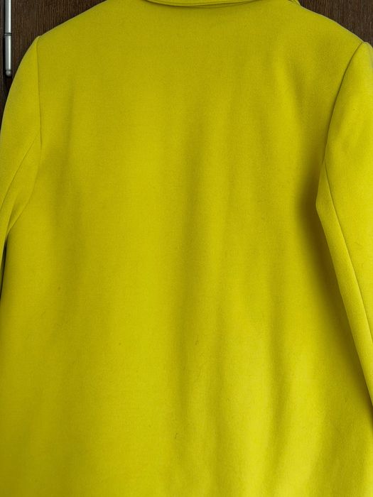 Дамско палто цвят лайм