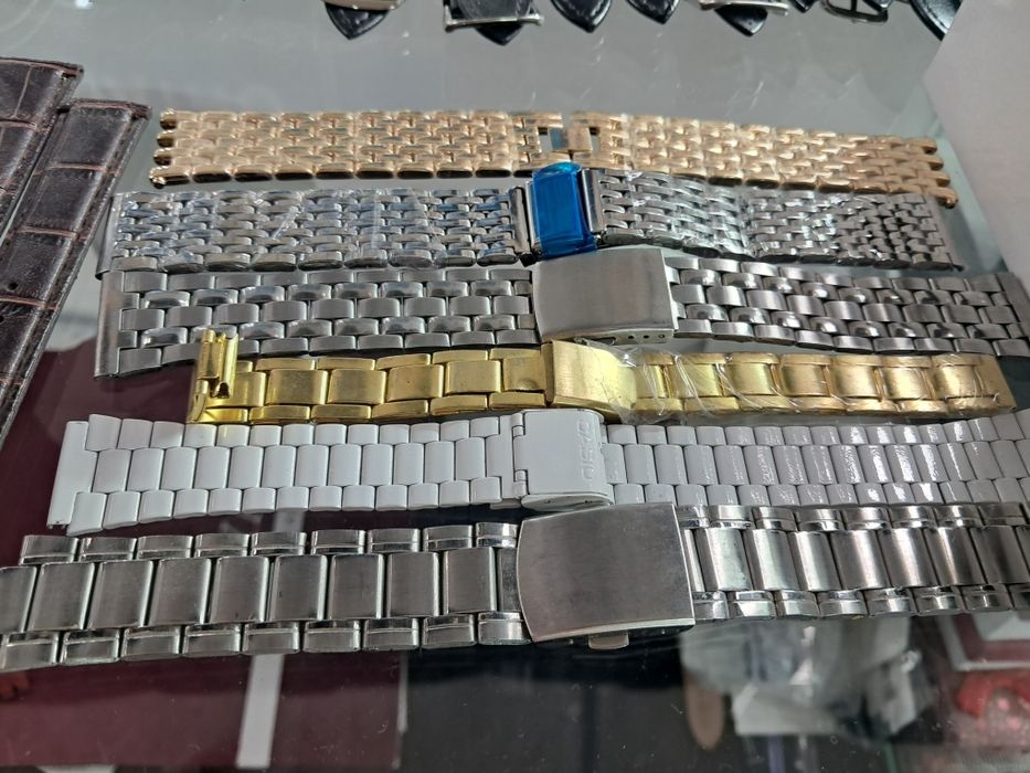 Кожанные ремни для часов