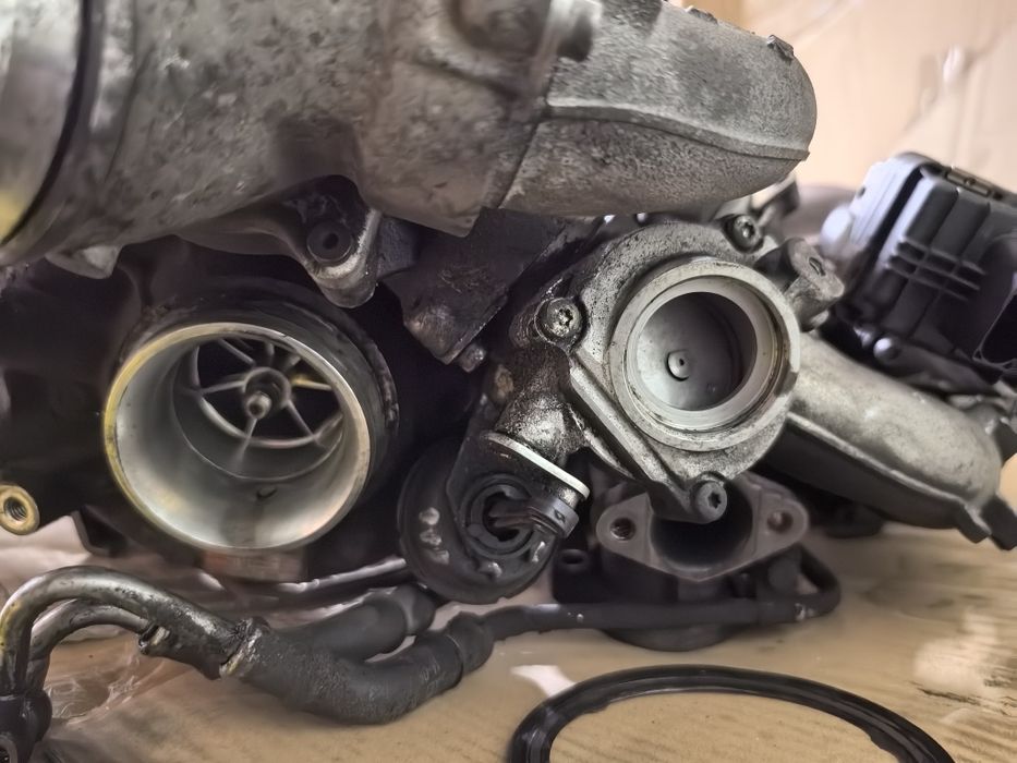 Продавам перфектни турбини, дюзи и помпа за N57 313 коня