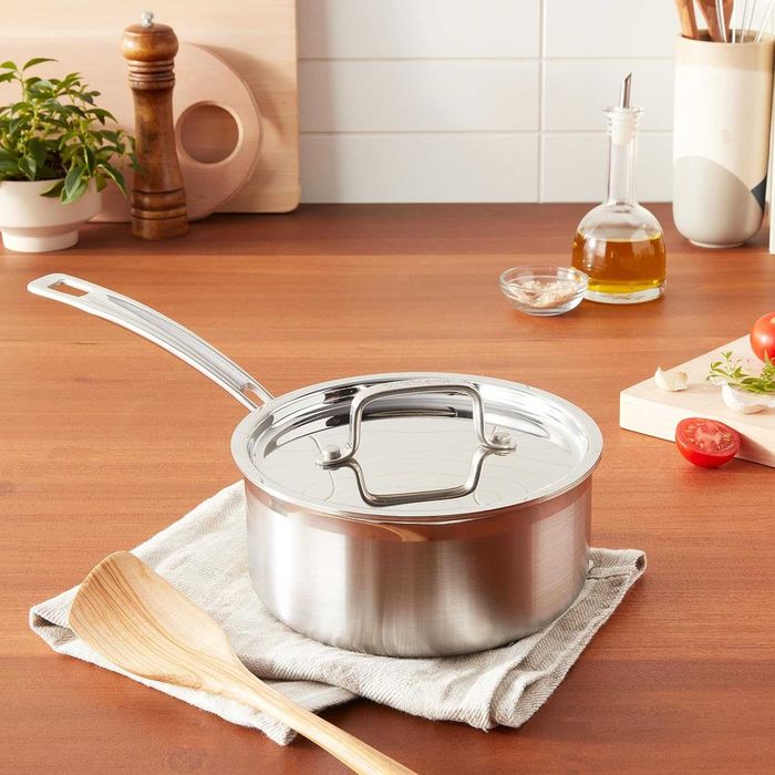 Cratita pentru sos 1.4 L Cuisinart Multiclad Pro Triple Ply (la cutie)