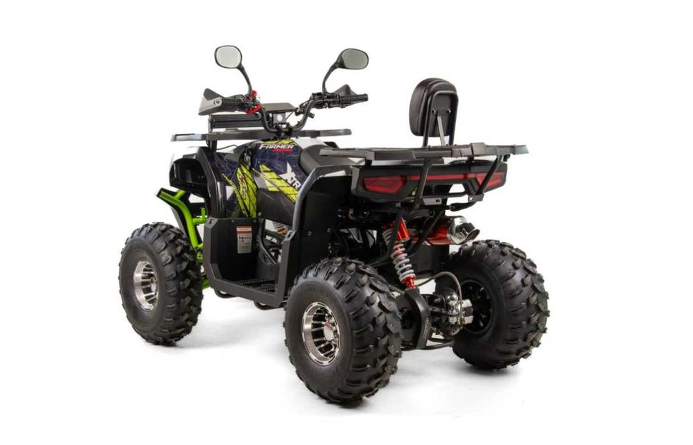 ATV XTR Pro Farmer 019, roti 8 inch, 150cc, 3+1 viteze, negru/verde