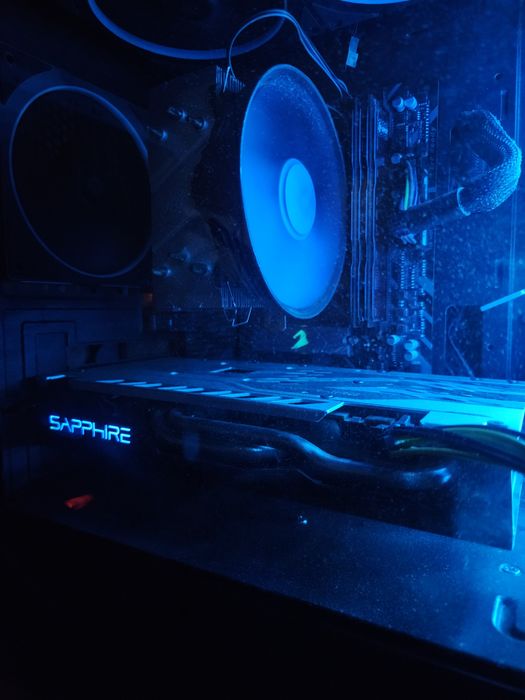 Sapphire Nitro+ RX 580 8GB / Перфектна / Тест на място Варна