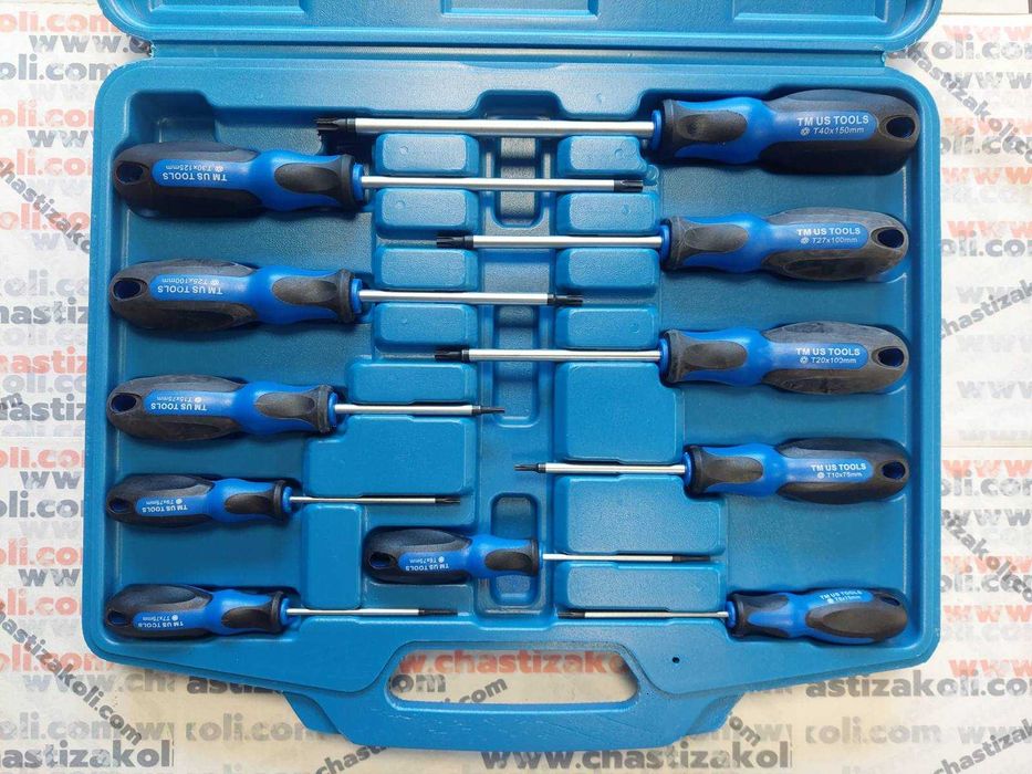 Комплект Отвертки TORX 11 бр