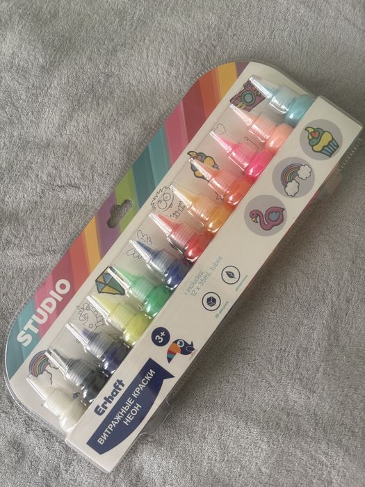 Краски витражные Erhaft