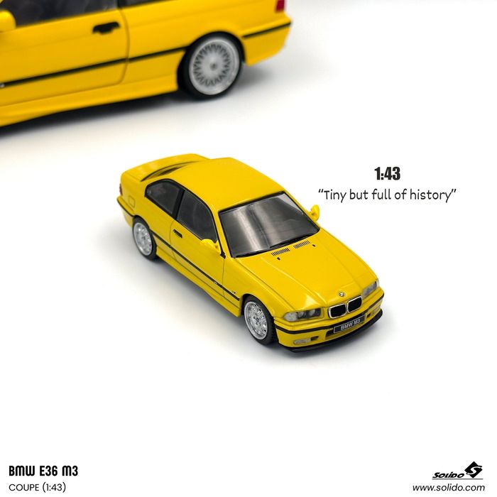 Macheta auto BMW M3 E36 Coupe 1999 1:43 Solido