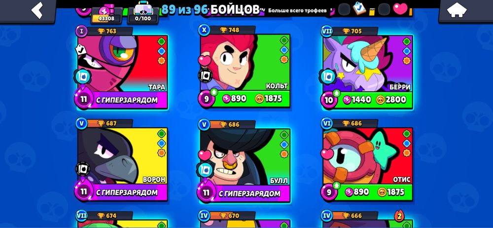 Аккаунт бравл старс