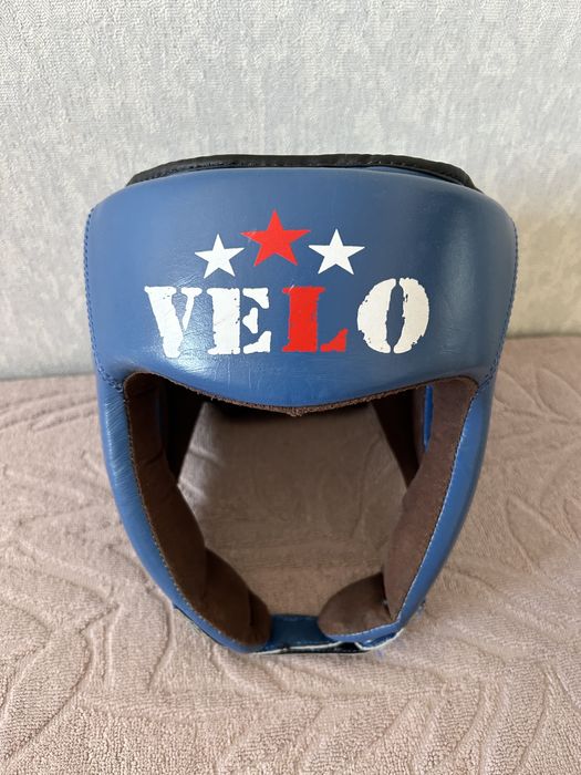 Шлем бокс, VELO оригинал, кожа