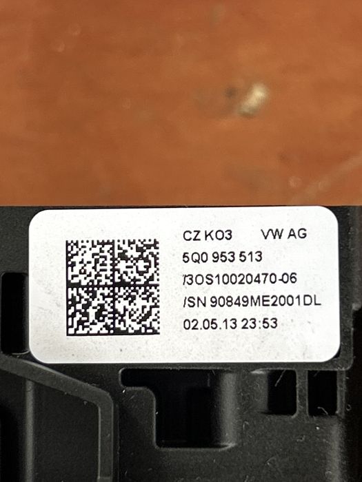 Spirala volan cu manete Skoda Octavia3 an 2013-> 5Q0953549