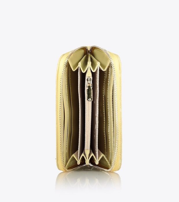 Бледожълт портфейл Axel