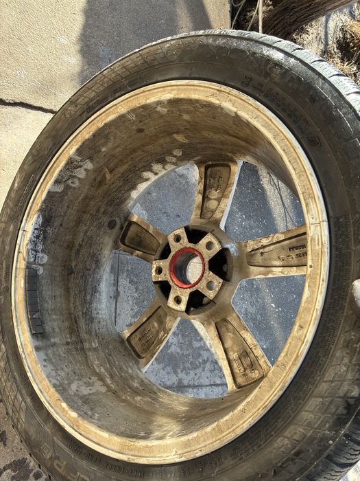 Продавам 4 бр. алуминиеви джанти  с гуми 18 – 5x112