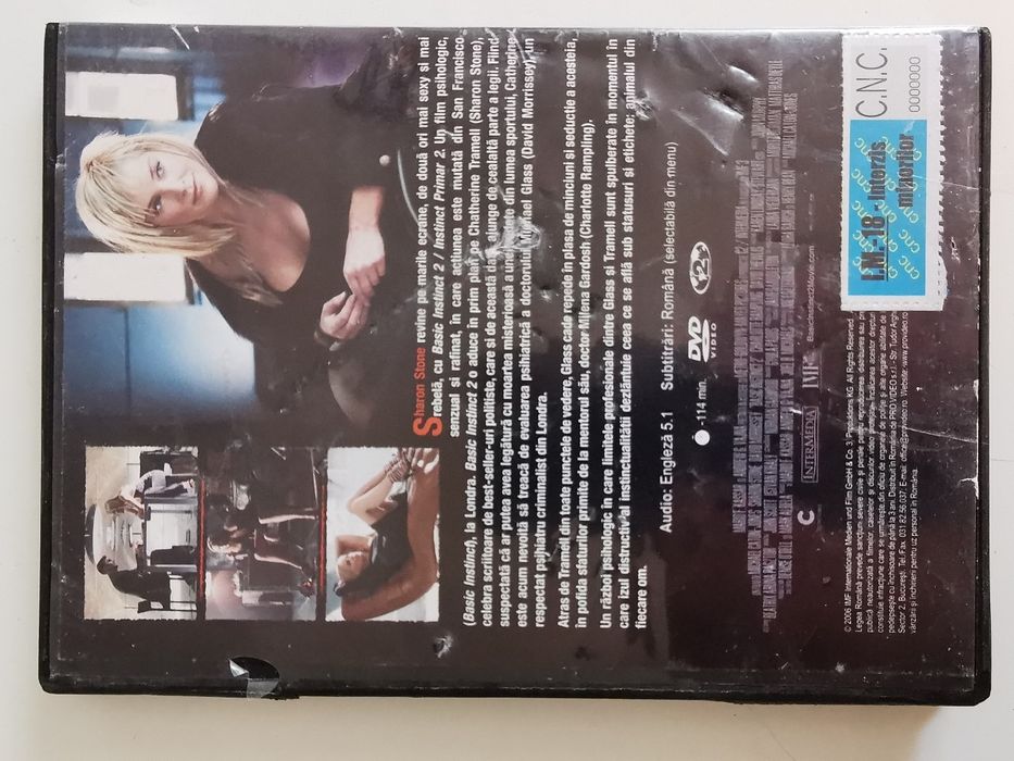 Dvd Basic Instinct 2