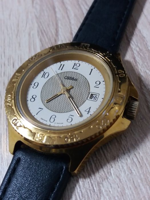 Часы Слава (Россия, советский механизм).