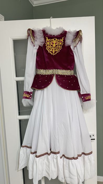 Казахское национальное платье для девочки
