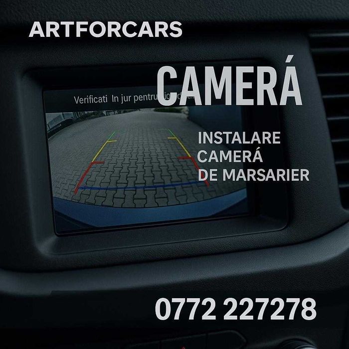 Instalare alarme auto cu pornire motor,navigatii,camere,senzor parcare