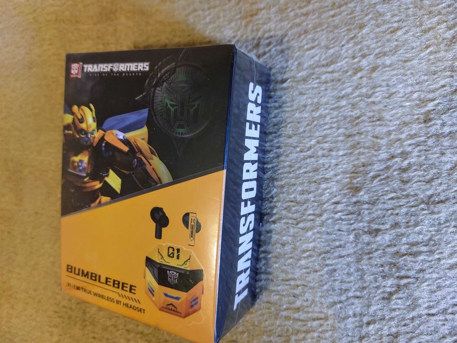 Bluetooth слушалки-тапи Transformers TF-T36 Bumblebee ОРИГИНАЛНИ НОВИ!
