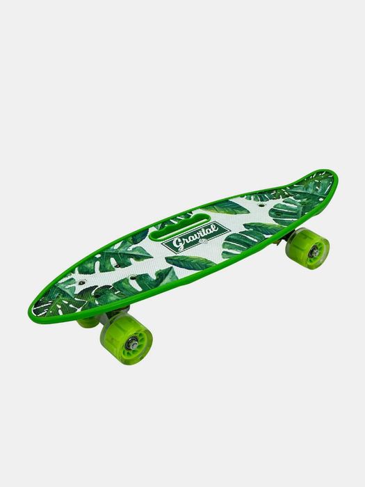 Скейтборд Пениборд (Penny Board) — Светящиеся гелевые колеса