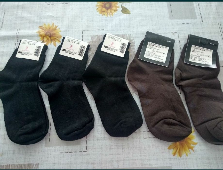 Корейские носки мужские ХБ 37-44р, наш адрес Сайрам центр
