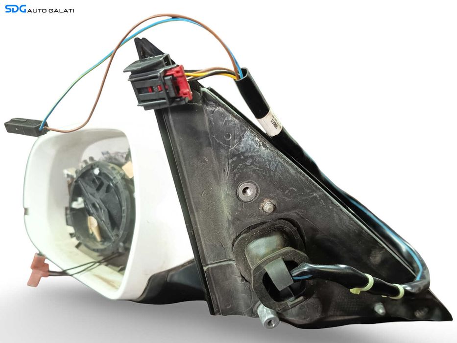Oglinda Stanga Electrica Fara Pliere Electrica Fara Oglinda cu Defect Audi A4 B8 B8.5 FL Facelift 2012 - 2016 Culoare LY9C [C5455]