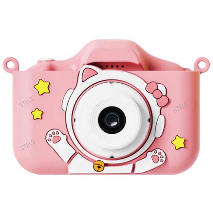 Детски фотоапарат STELS KittyCam X300, 40MP, Селфи детска камера, USB-C