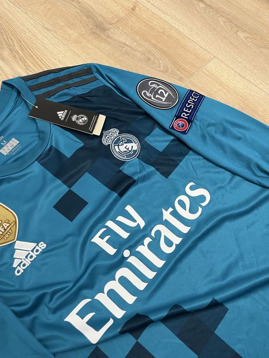 tricou de fotbal adidas real madrid maneca lunga ronaldo 7 marime M