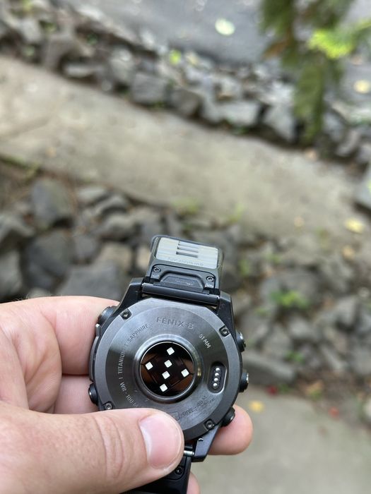 Garmin Fenix 8 51mm Saphire Titanium Amoled