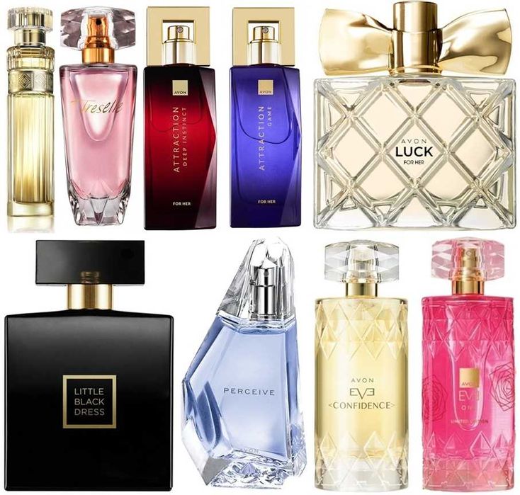 AVON - TTA Today,Far Away,Attraction,Premiere Luxe,Incandessence,Treselle