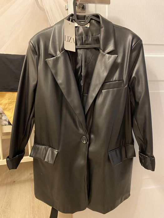 Продам пиджак, кож зам
