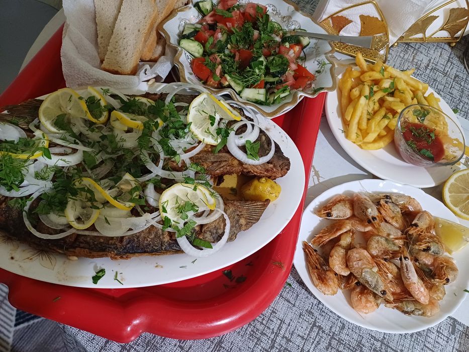 Жареный сазан на вынос