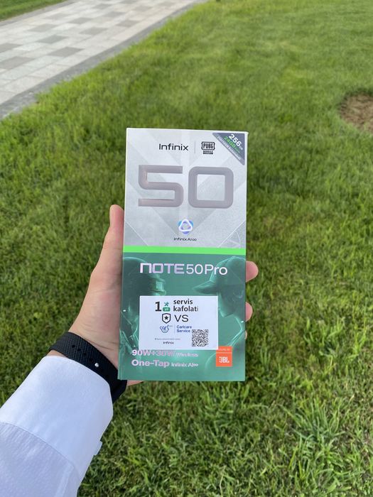 Infinix note 50 Pro (24/256) ideal 1 oylik srochna
