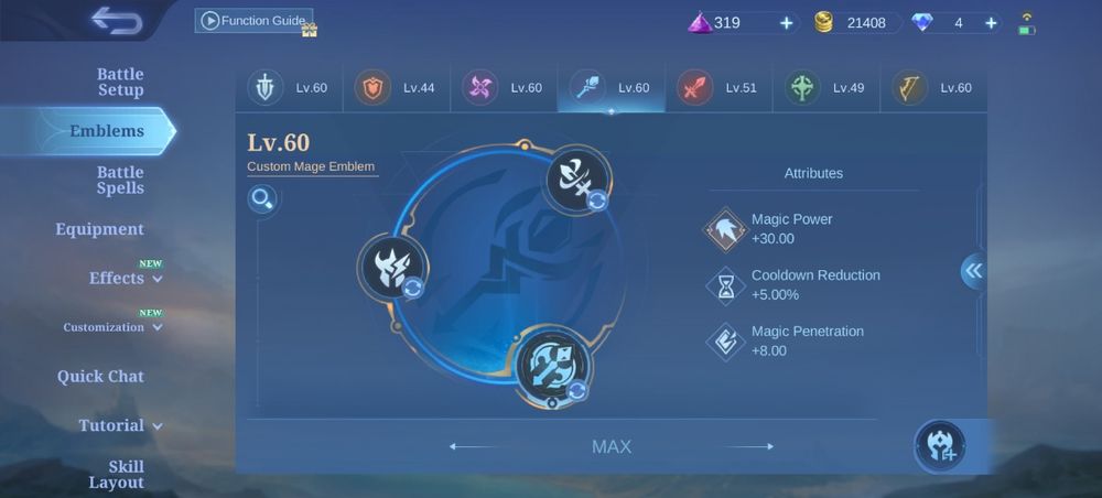 Mobile legends 50звезд, высший 113