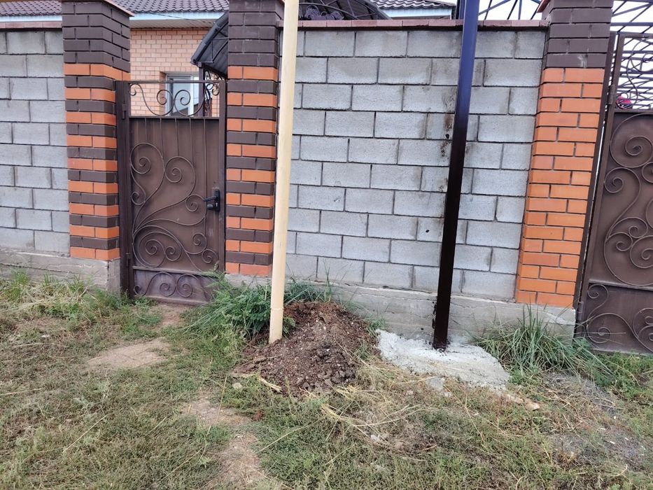 Ворота высота 2,45м длина 3м