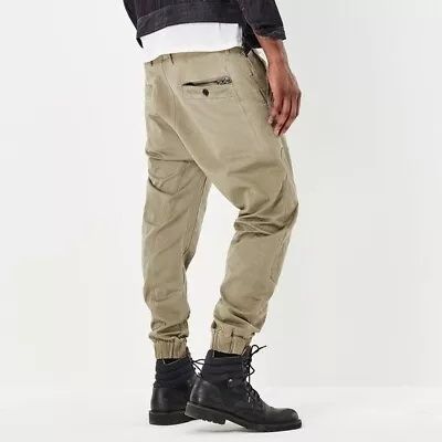 Уникален панталон G-Star RAW W32 W34 W35 W36 нов мъжки с цип replay