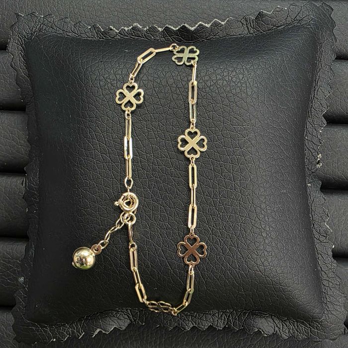 Bratara Aur 14K - 2.15 grame / 1025 lei ( B34013.2 / Ag28 Doi Baieti )