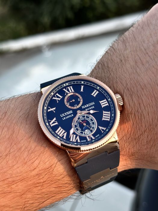 Ulysse Nardin Le Lockle Blue Rubber