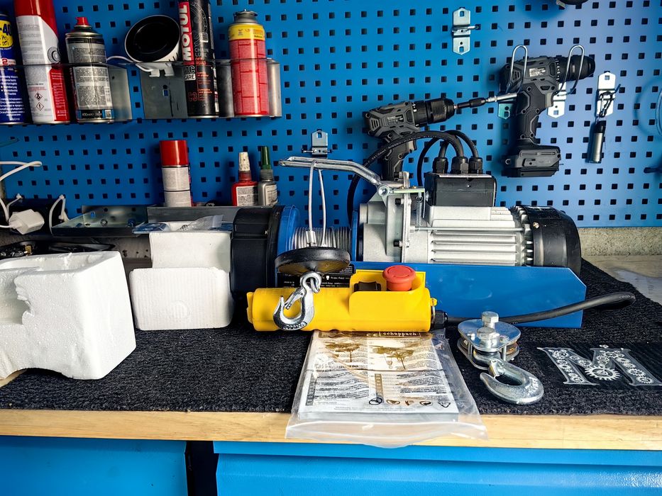 Eлектрически Телфер 780W, Scheppach HRS400