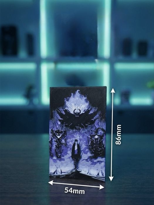 Аниме релефни пластмасови карти - за колекция или подарък