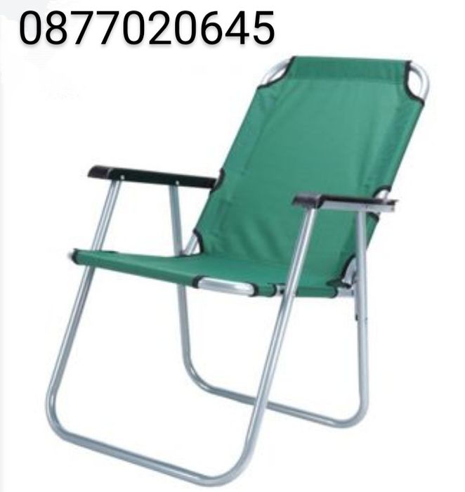 Сгъваем стол за плаж, пикник и къмпинг–Лек, удобен и практичен/цветове