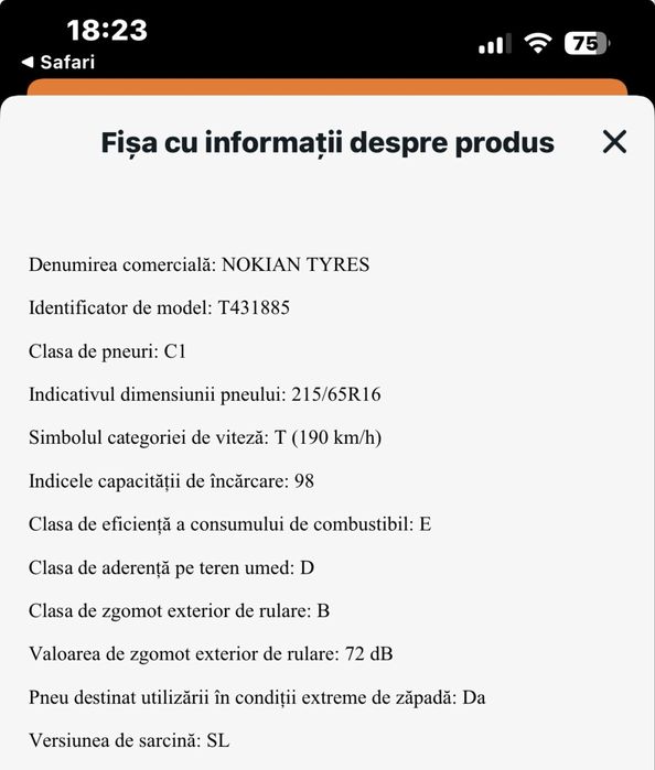 Anvelope nokian de teren AT