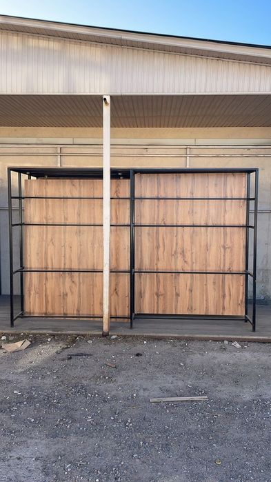 Стеллажи двухсторонние