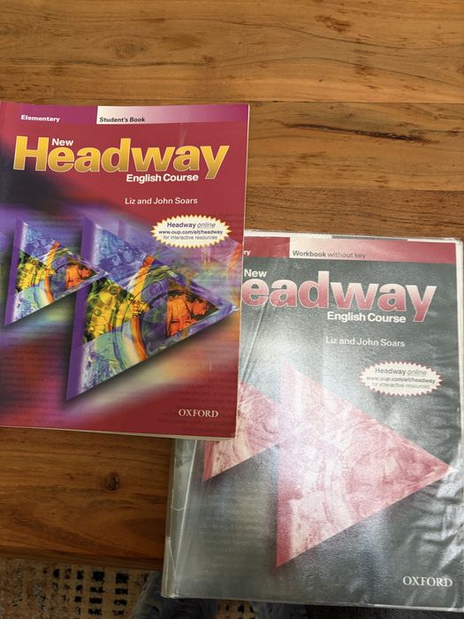 Учебник и тетрадка New Headway Elementary