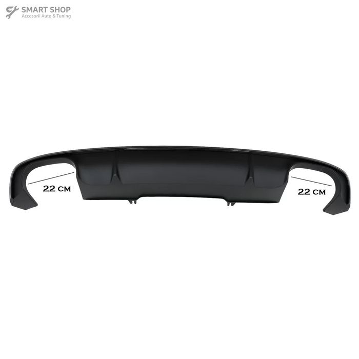 Difuzor Bara Spate Audi A4 B9 8W  Sedan Avant (2016-2018) Negru S4 Des