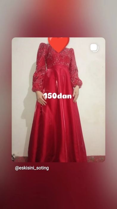 Ayollar uchun vecherniy koʻylak