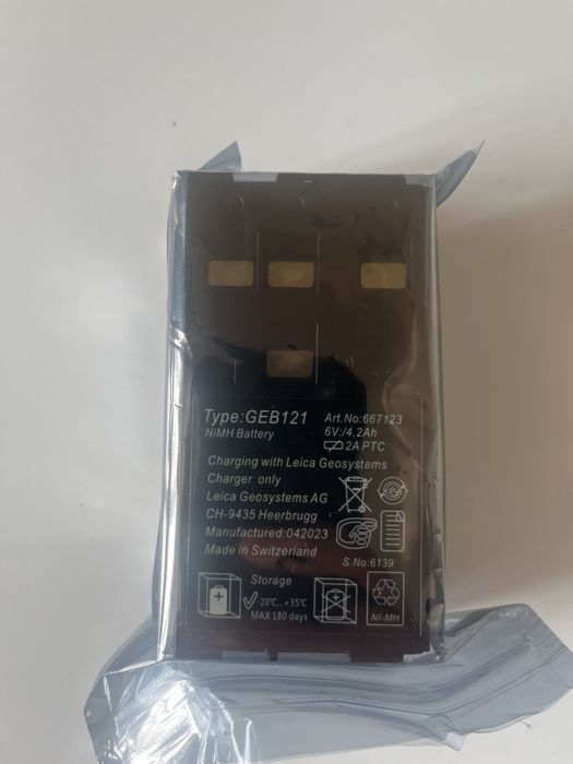 Для тахеометра Leika 407 батарея