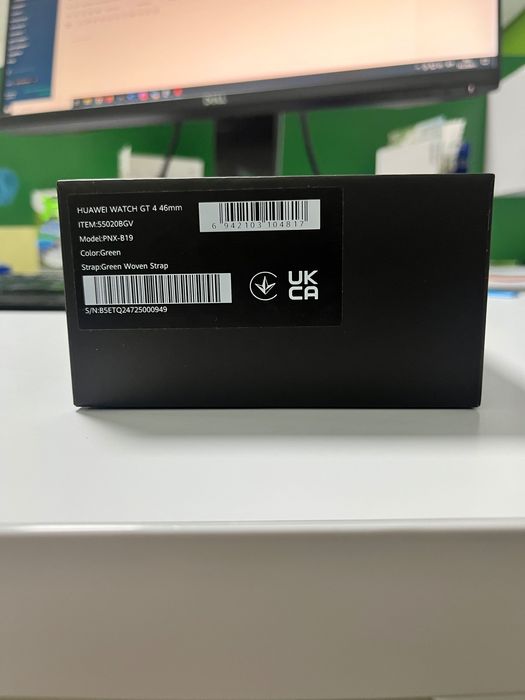 Huawei Watch GT 4 46mm Green – НОВ, неактивиран, пълен комплект