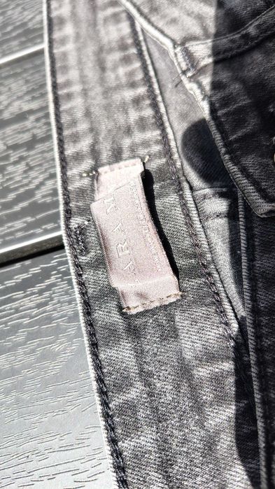 Blugi Zara Man slim fit gri charcoal marime 42