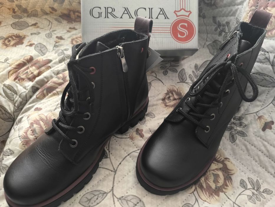 Нови Зимни боти естествена кожа номер 38 български