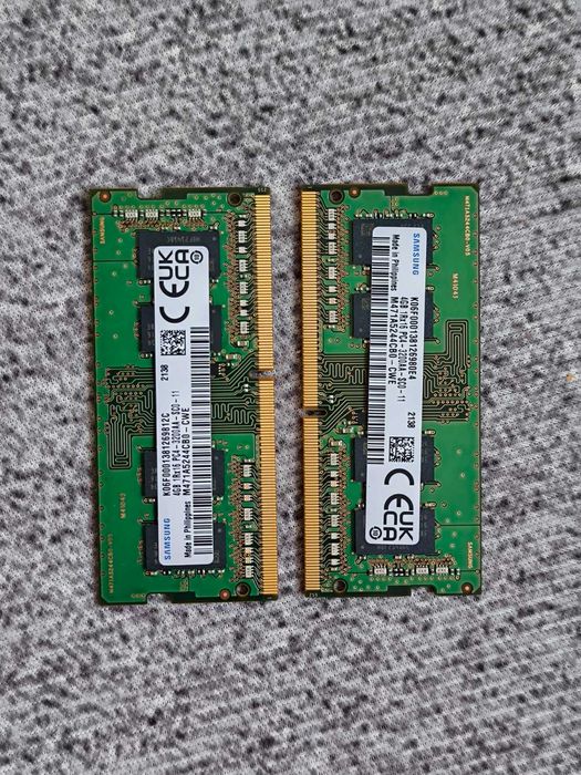 DDR4 3200 4+4GB Ноутбук