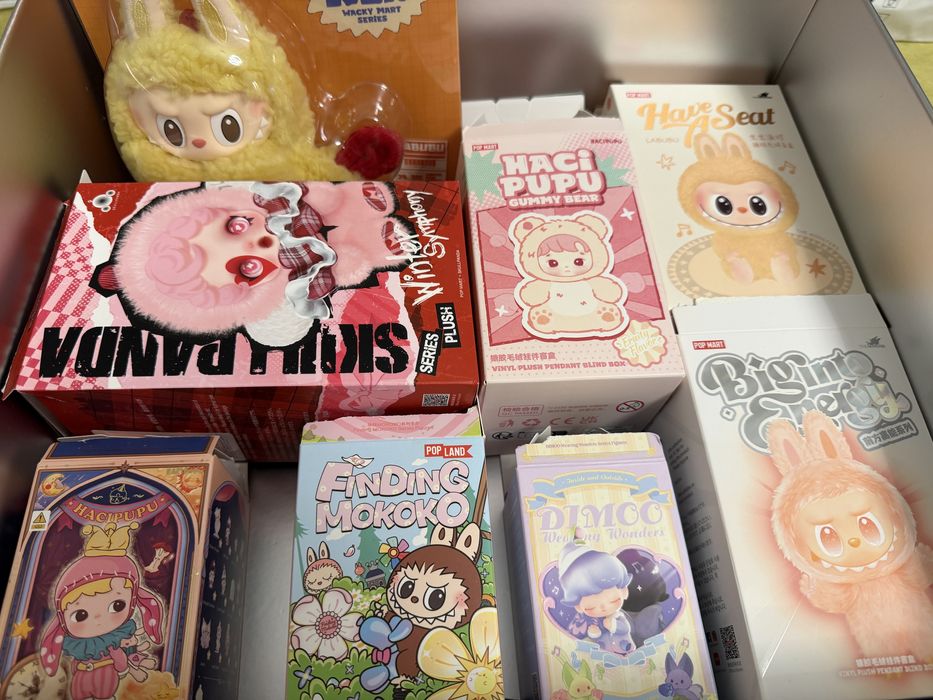РАЗПРОДАЖБА на Pop-Mart:Labubu,Hacipupu,Skull Panda,Dimoo,Finding Moko