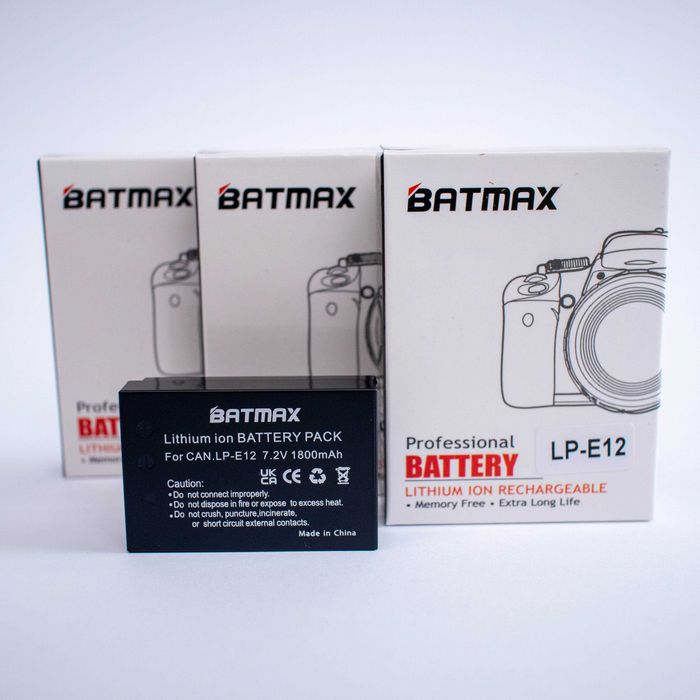 LP-E12 батерия за Canon m50 , m100 , m200 , M50II , и др.